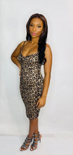 Load image into Gallery viewer, Leopard Print Bustier Dress
